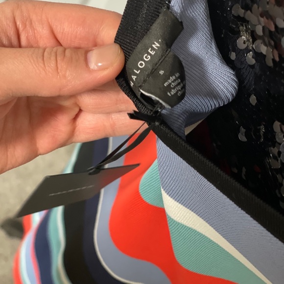 Halogen Multi Stripe Dress - Picture 6 of 9